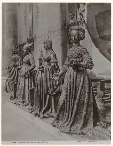 Sculpture group in the Hofkirche in Innsbruck