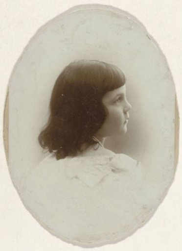 Studio portrait of Cornelia Vermeulen