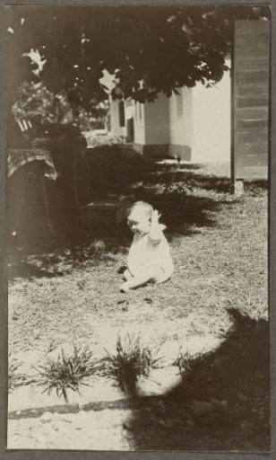 Child in the grass