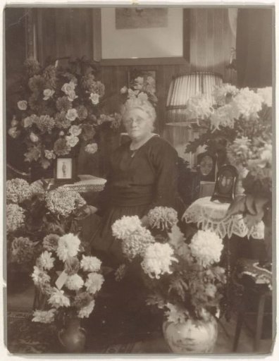 Portrait of Grietje Vermeulen on the occasion of her birthday