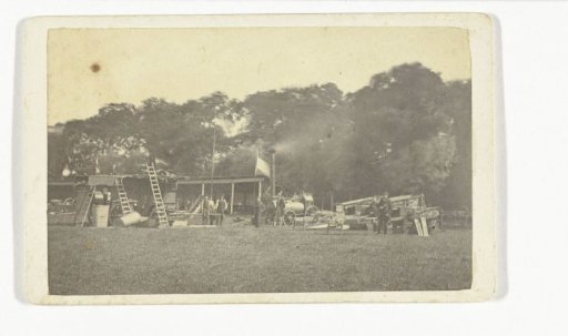 View of an agricultural exhibition in Middelburg