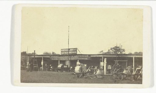 View of an agricultural exhibition in Middelburg