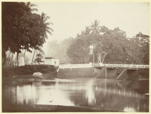 View of the Ciliwung in Batavia