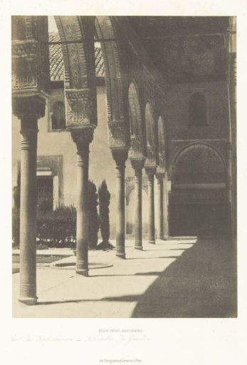 Patio de los Arrayanes in the Alhambra at Granada
