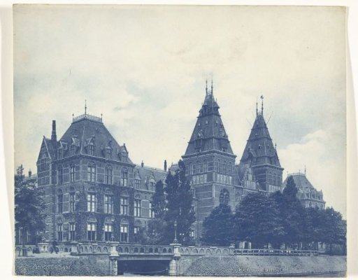 View of the Rijksmuseum, Amsterdam