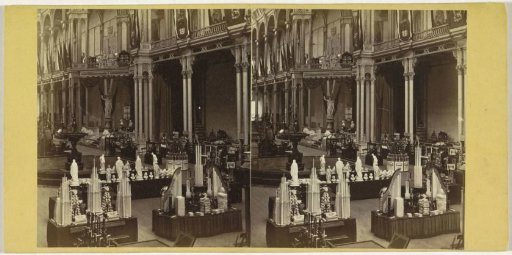 Exhibition of National Industry and Art in the Paleis voor Volksvlijt, Amsterdam