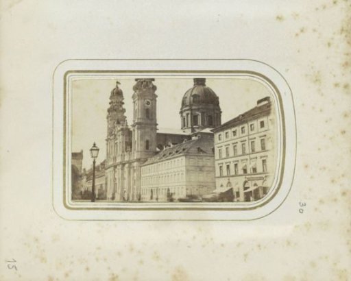 Exterior of the Theatine Church in Munich