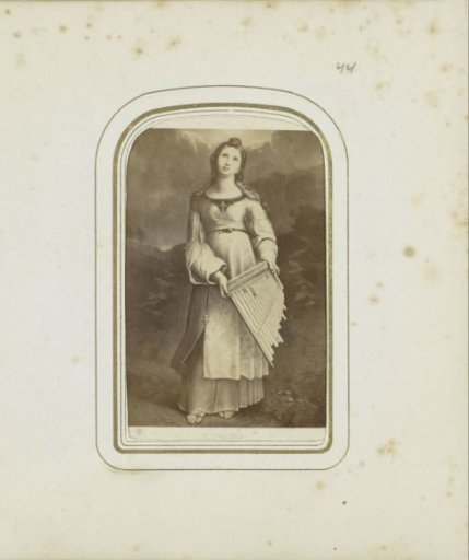 Photographic reproduction of a lithograph after a painting by Raphael