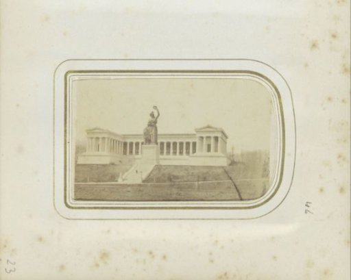 Statue of Bavaria for the Ruhmeshalle in Munich