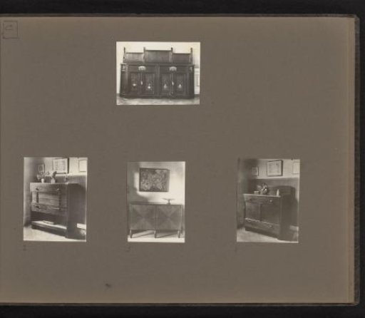 Four Wooden Cabinets