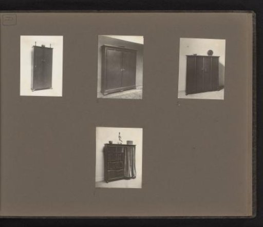 Four Wooden Cabinets