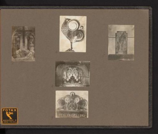 Five decorations in the style of the New Art