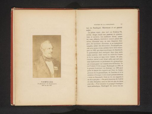 Photographic reproduction of a portrait of Franz Nachtegall