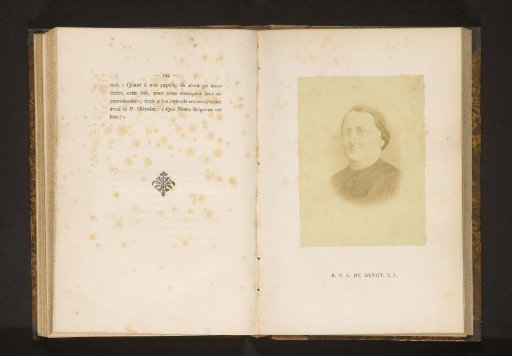 Photographic Reproduction of a Drawing, Representing a Portrait of Anatole de Bengy