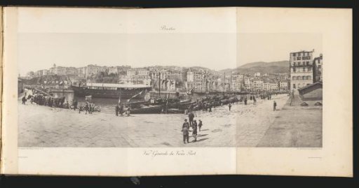 View of the Harbour of Bastia