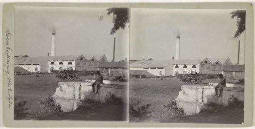 West side of a sugar factory (?) Soemberkareng