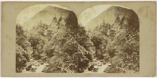 View of a river near the Old Mountain Road, Killarney