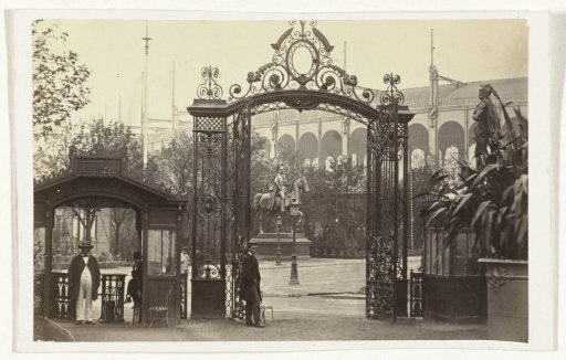 Entrance to the 1867 World's Fair in Paris