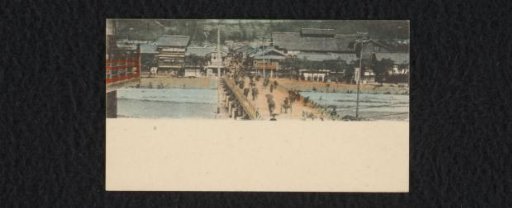 View over a Bridge in Japan