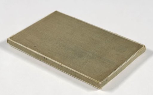 Box for sixteen sheets of Japanese stationery, six envelopes, seven long envelopes, and ten visiting cards