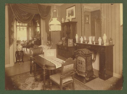 Interior of the Vermeulen Family Home on Toussaintkade, The Hague