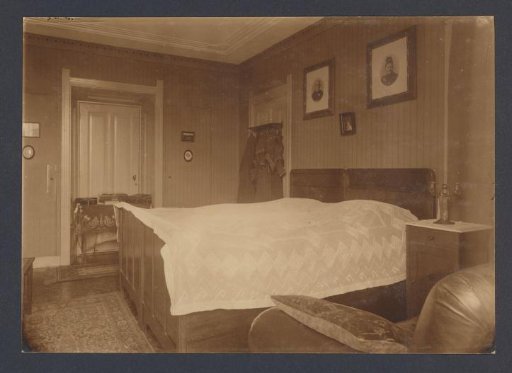 Bedroom in the Vermeulen Family Home on Toussaintkade, The Hague