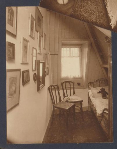Bedroom in the Vermeulen Family Home on Toussaintkade, The Hague