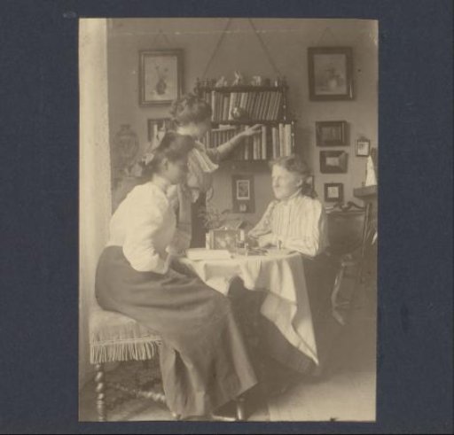 Three Women at a Table