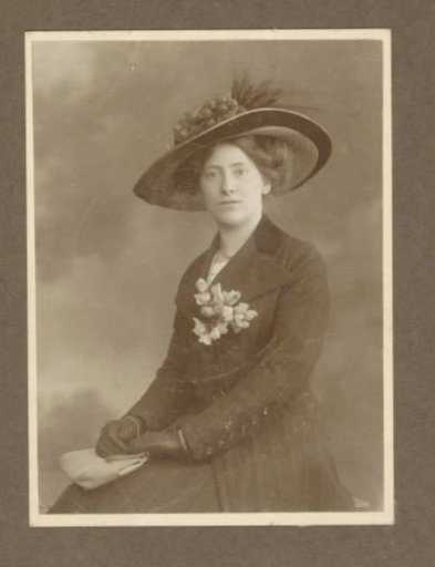 Portrait of a Woman with a Hat and a Bodice