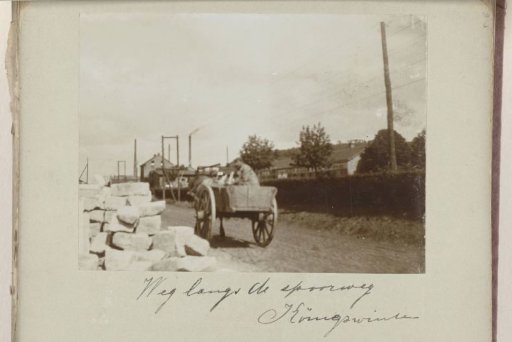 Horse and Carriage Along a Railway, Königswinter