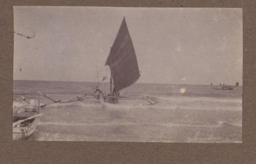 Sailing Ship Off the Coast of the Dutch East Indies