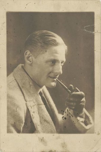 Portrait of Grub Vermeulen with a Pipe in His Mouth