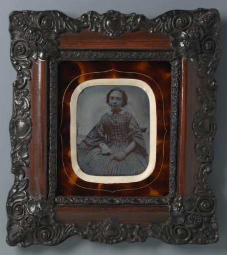 Portrait of Sijtje van Leyden, in a frame