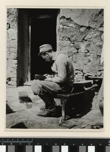 John Fernhout writing, China