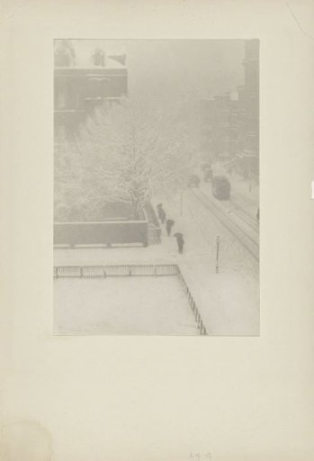 Street Scene from the Window of Alfred Stieglitz in New York