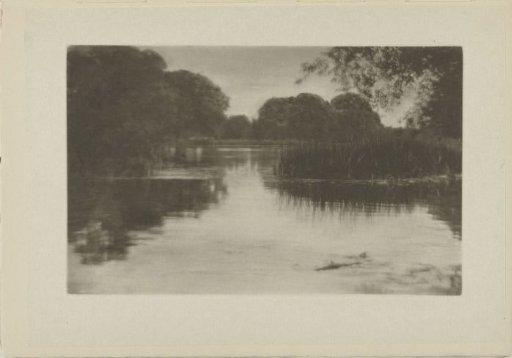 Landscape with water near Bolney