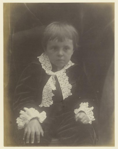 Portrait of an Unknown Boy with Lace Collar and Cuffs