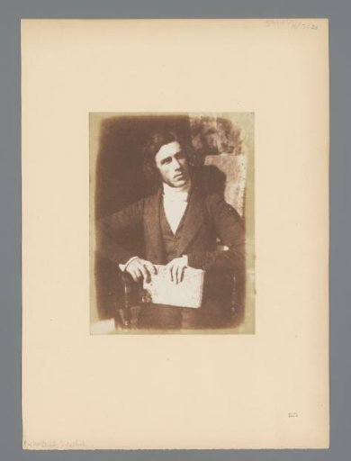 Portrait of Robert Burns Nichols, Minister in Galashiels