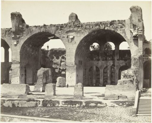 The Basilica of Constantine in Rome