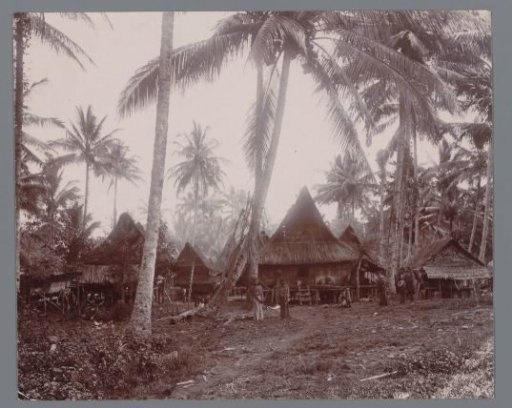 View of a Batak Village, Sumatra