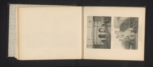 View of an unknown company at a house in Québec