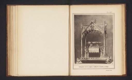 Reliquary chest in the St. James' Church in Liège, Belgium