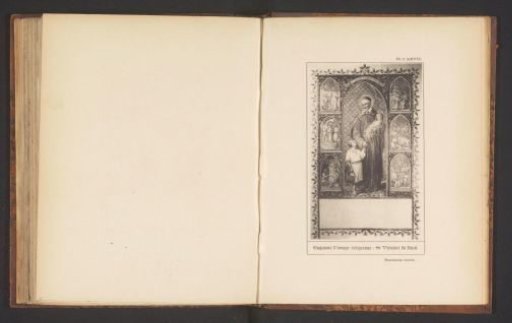 Reproduction of a sketch of Saint Vincent de Paul