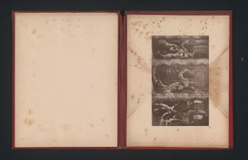 Reproduction of a design by Raphael of Peter and John Healing a Lame Man at the Temple Gate