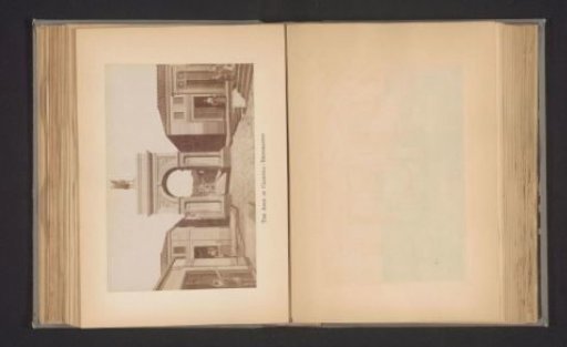 Photographic reproduction of a view of the Arch of Caligula