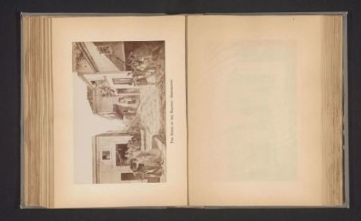 Photographic reproduction of a view of the House with the Balcony