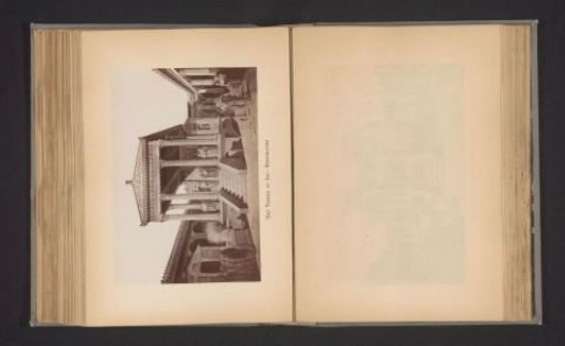 Photographic reproduction of a view of the Temple of Isis