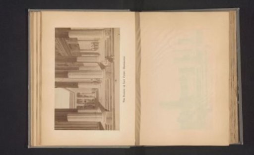 Photographic Reproduction of a View of the Basilica in Pompeii