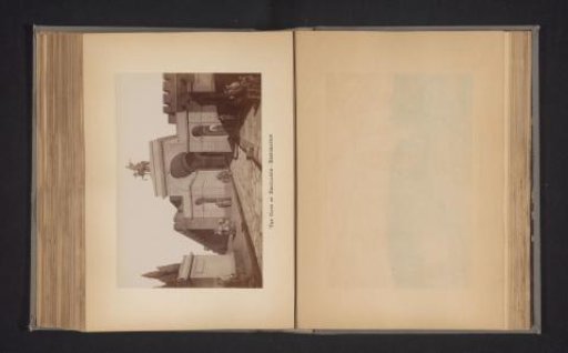 Photographic reproduction of a view of the gate of Herculaneum
