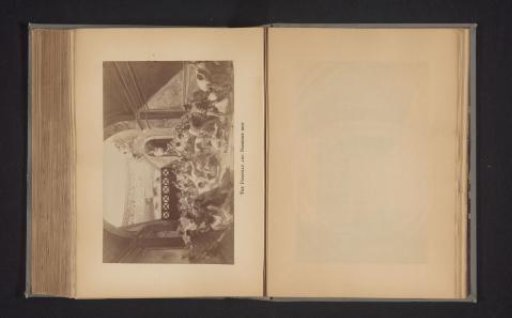 Photographic reproduction of a view of the riot at Pompeii and Nocerino